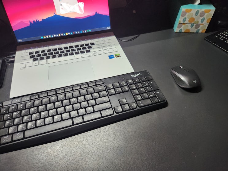  로지텍 K375s 무선 블루투스/유니파잉 키보드 구매기