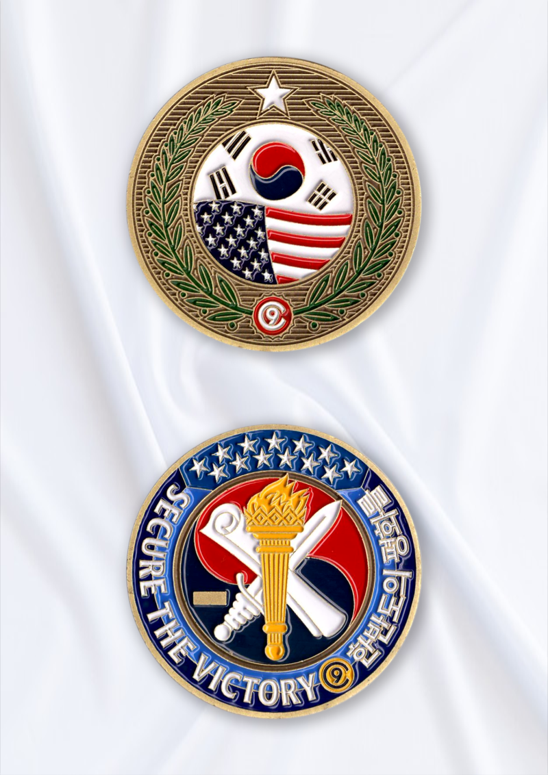 주한미군]한미연합사 민사 및 민간군사작전 참모부장 코인 : 네이버 블로그