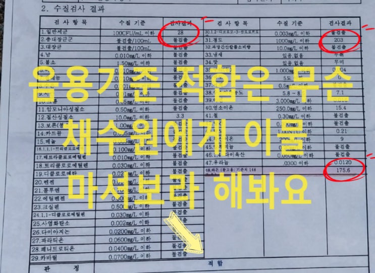 강원도, 전원주택 지하수 연수기, 지하수 라돈 상담 강원도, 전원주택 지하수 연수기, 지하수 라돈 상담