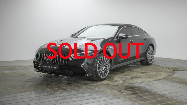 벤츠 AMG GT43 4M+ 2020연식 차량 입고