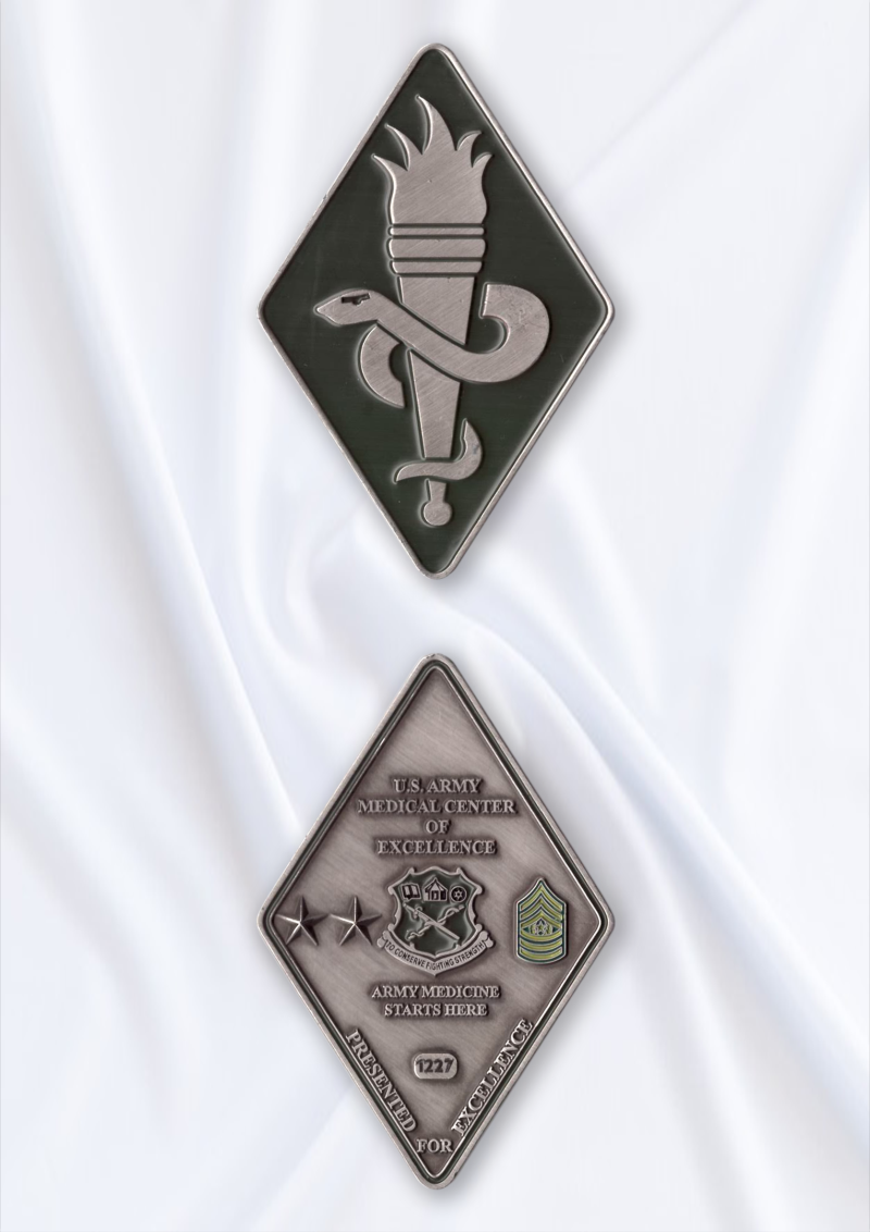 미 육군]우수의료센터 사령관 코인 : 네이버 블로그