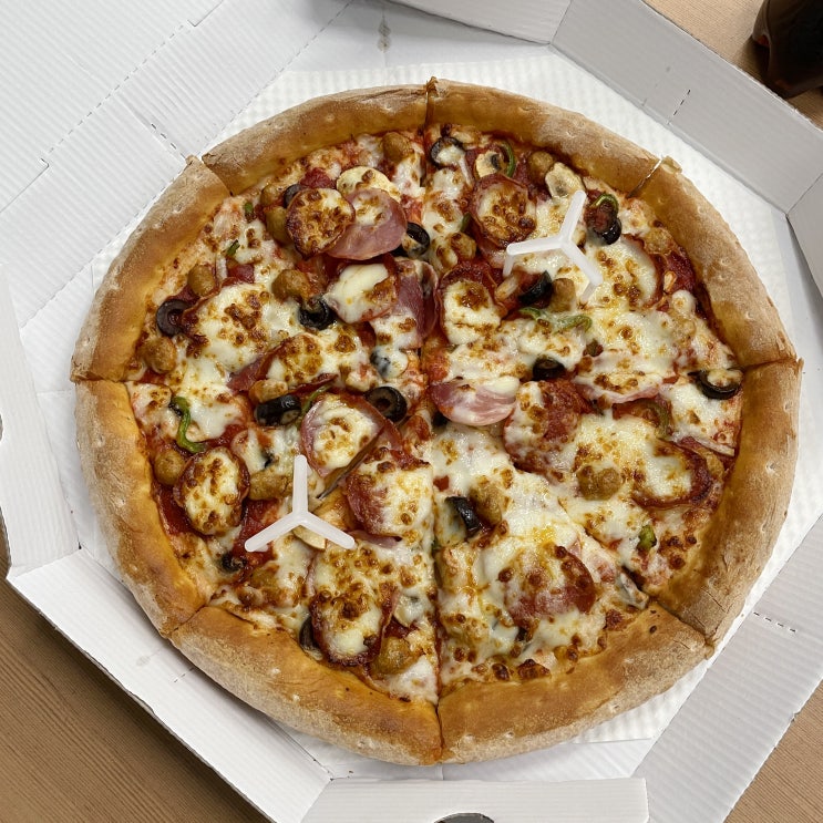  태전동피자맛집 - 피맥하기 좋은 토핑 가득 맛있는 피자가 있는 파파존스 태전점