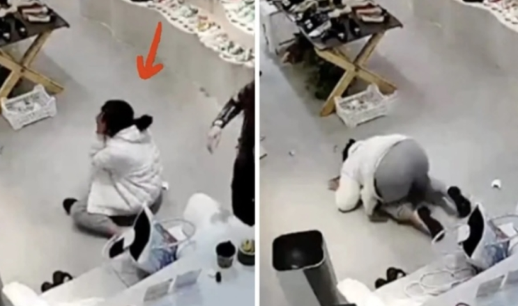 "신발 왜 안 사주나"…中 28살 딸, 매장서 무릎 꿇고 오열 "신발 왜 안 사주나"…中 28살 딸, 매장서 무릎 꿇고 오열