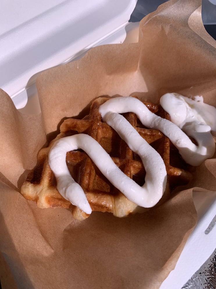  너무 맛있는 크로플에 맛있는 커피까지 인계동크로플 크로플각 인계점