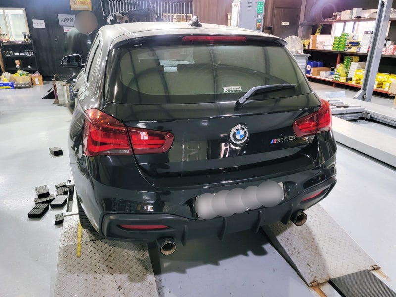 BMW F20 M140i B58 - 전국 1대 직수 차량 엔진오일 쉘 울트라 0W40 교환기!