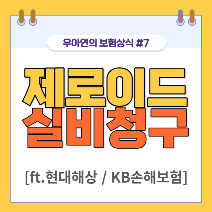  제로이드 인텐시브 크림 실비 청구 (ft. 현대해상, KB손해보험)