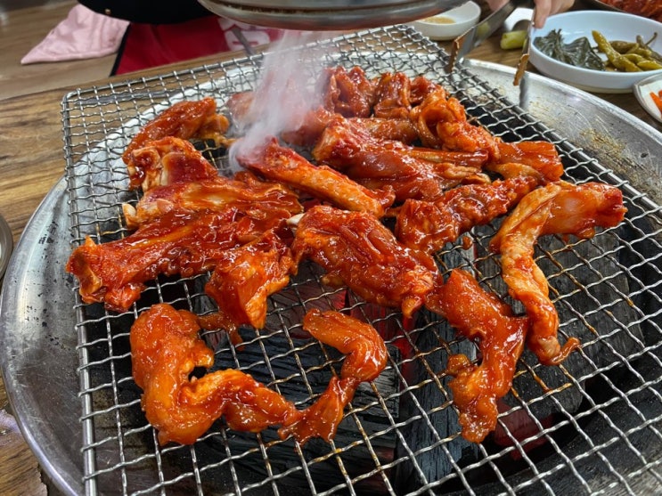  [산청맛집] 닭갈비는 숯불에 구워야 제맛! 30년 전통 "거림가든"