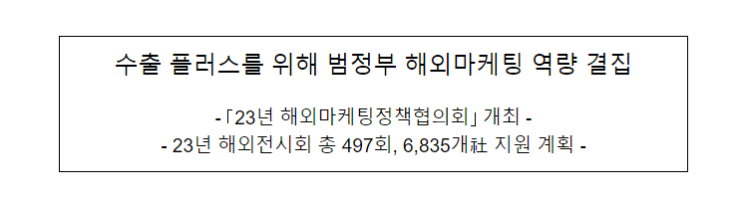 수출 플러스를 위해 범정부 해외마케팅 역량 결집_산업통상자원부 수출 플러스를 위해 범정부 해외마케팅 역량 결집_산업통상자원부