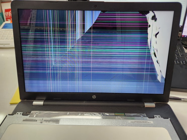  hp17인치노트북액정파손 17-by3053cl