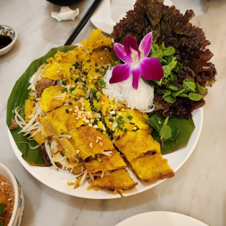  [보정동 반쎄오] 용인 보정동 카페거리 베트남음식 '안안' 반쎄오, 모닝글로리, 볶음면, 해산물 볶음밥 후기