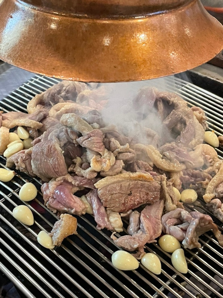  대구 팔공산 맛집 추천 [가마솥에누른밥] 숯불오리고기, 곤드레밥