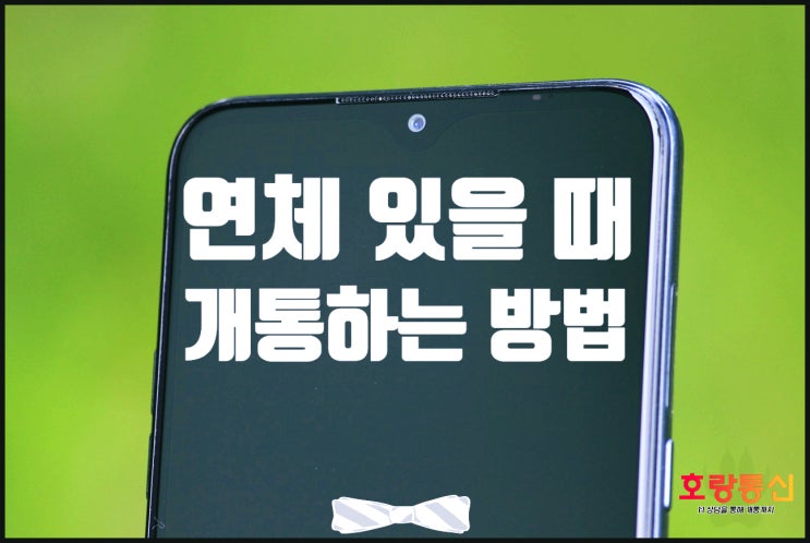 연체기록 이력 있어도 이렇게 하면 개통됩니다 연체기록 이력 있어도 이렇게 하면 개통됩니다