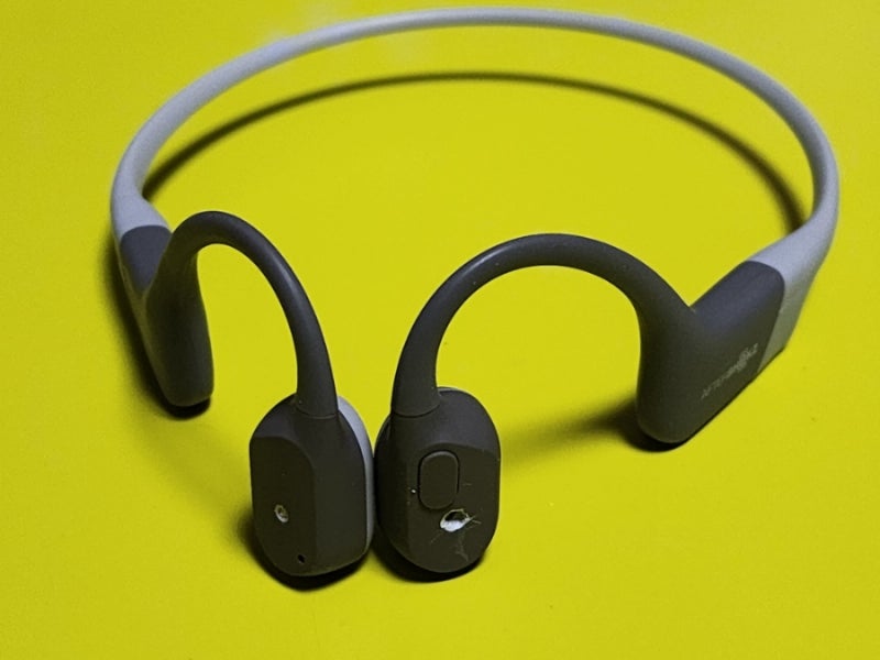 골전도 블루투스 이어폰 애프터샥(aftershokz) 떨림 현상 자가 수리