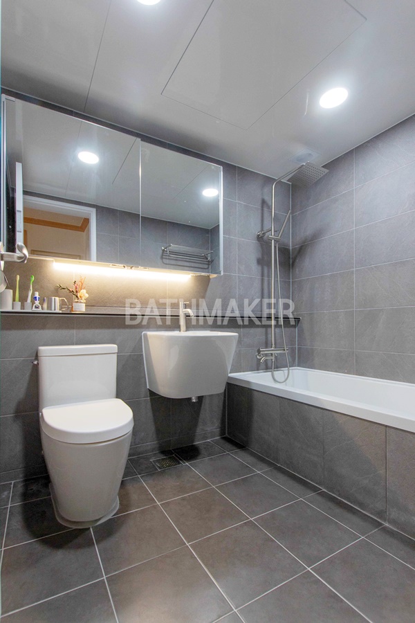 의정부 회룡역 신일유토빌아파트 간접조명 욕실리모델링 (거실욕실)