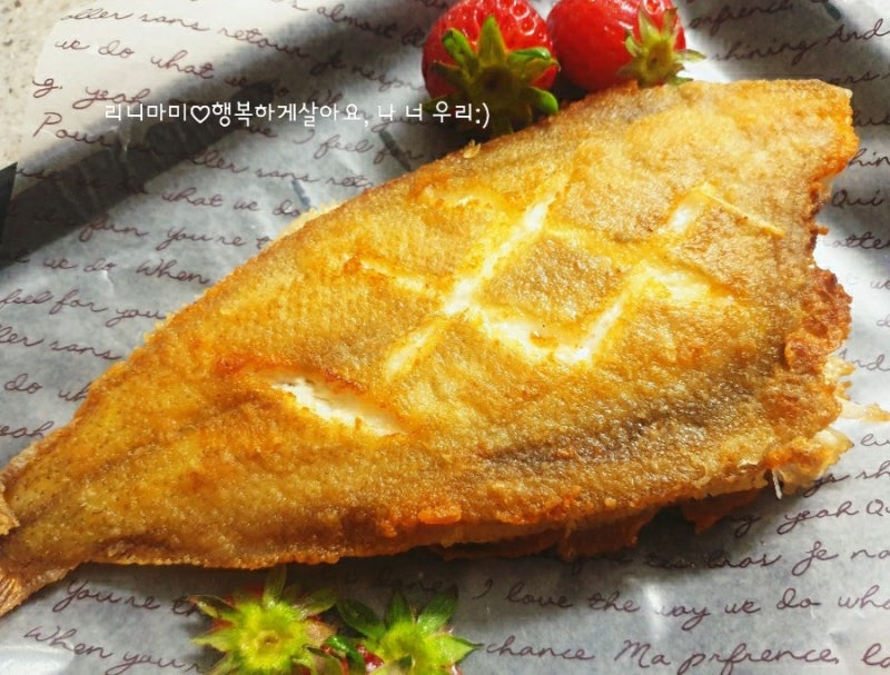 반건조 가자미 구이 손질 겉바속촉 굽는법 경인수산유통에서~