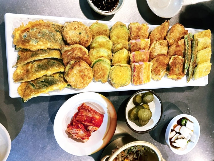  [내돈내산] 병점 진안동 맛집 양반전 ( ft. 늦은 밤 모듬전에 막걸리 한잔 )