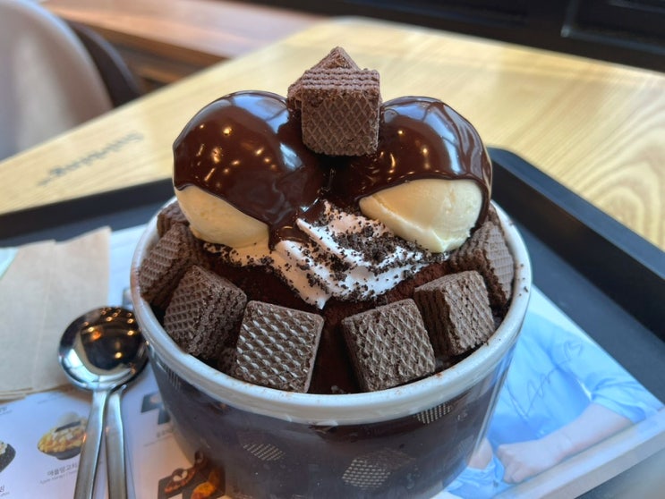  설빙 로아커 더블 초코 빙수 신메뉴 솔직 후기 ㅣ인천 검단 아라동 맛집