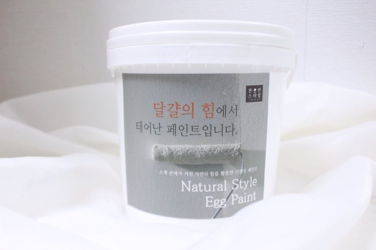  셀프페인팅 친환경 에그페인트 선택했어요