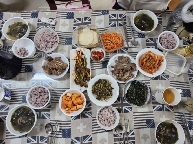  9첩반상이 일상인 시댁밥상