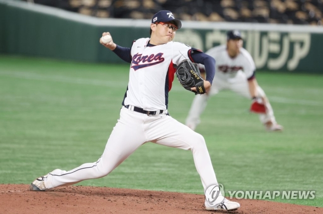<3월12일> [연합뉴스-WBC] <b>완벽투</b> '구세주' <b>박세웅</b> "우승 약속... 