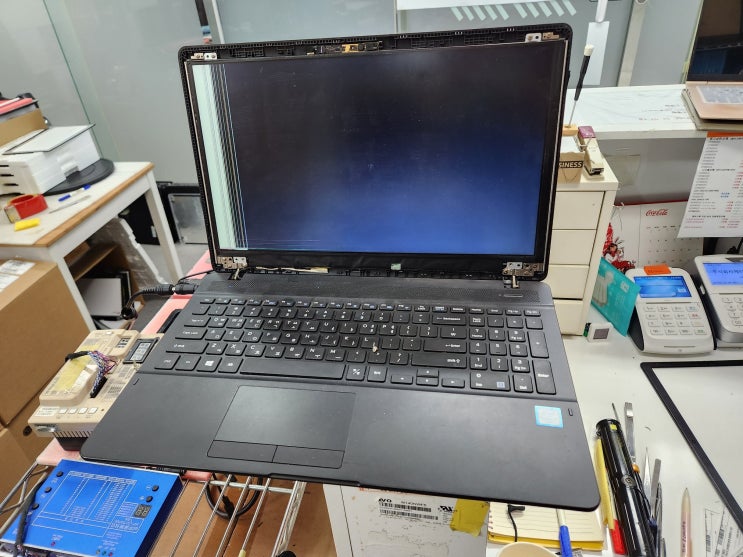  15인치삼성노트북액정파손 nt370e5a-k71g