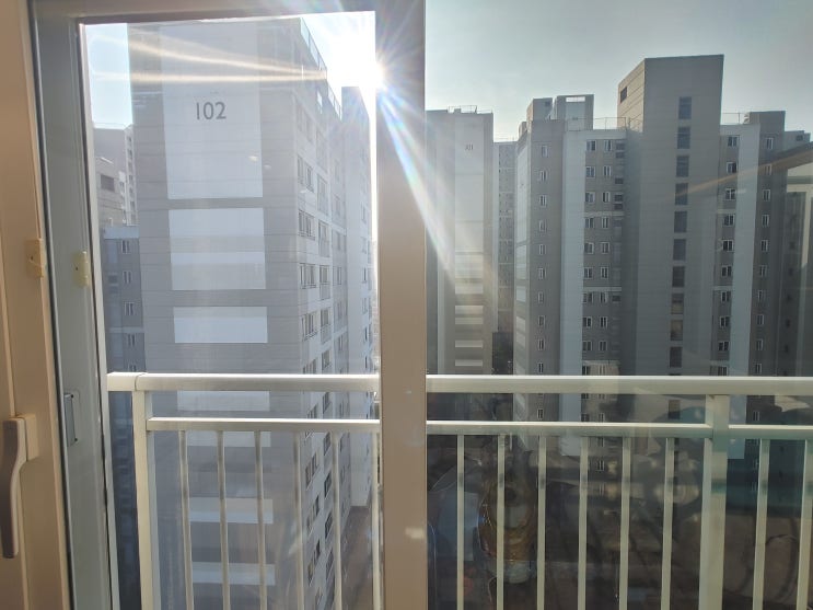  김포 아파트썬팅 구래동 장기동 아파트 창문 열차단썬팅 단열필름썬팅 저층 시선차단썬팅 시공