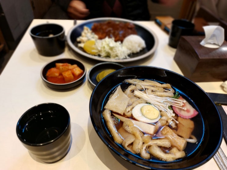 서울역 맛집: 서울돈까스 서울역 역사 회전이 빠른 돈까스 우동 맛집