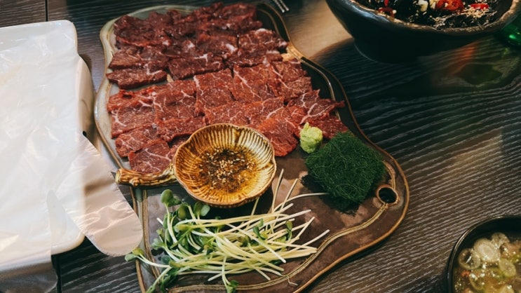  일산 뭉티기 맛집은 바로 뭉티기와꽃사시미