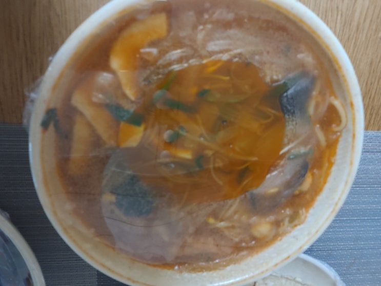  창동맛집 인 화원에서 짬뽕+탕수육 셋트메뉴 로 점심식사 완료
