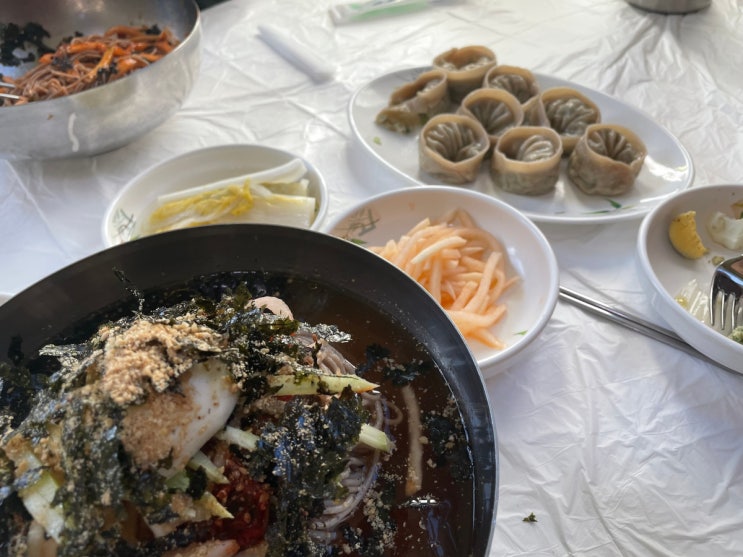 속초 1박 2일 여행하면서 먹은 음식들