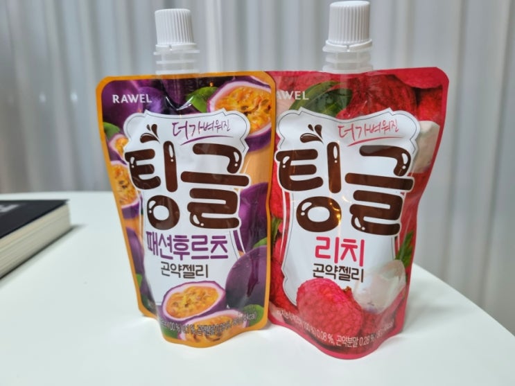  [곤약 젤리 추천 리뷰] 깔라만시, 자몽, 패션후르츠, 리치 맛 (내돈내산)