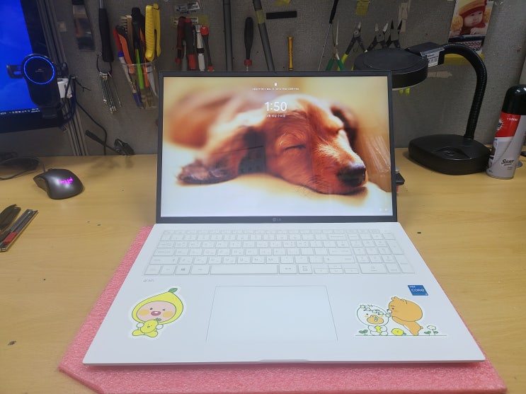  엘지 17zd90p-gx30k 17그램 노트북 액정교체