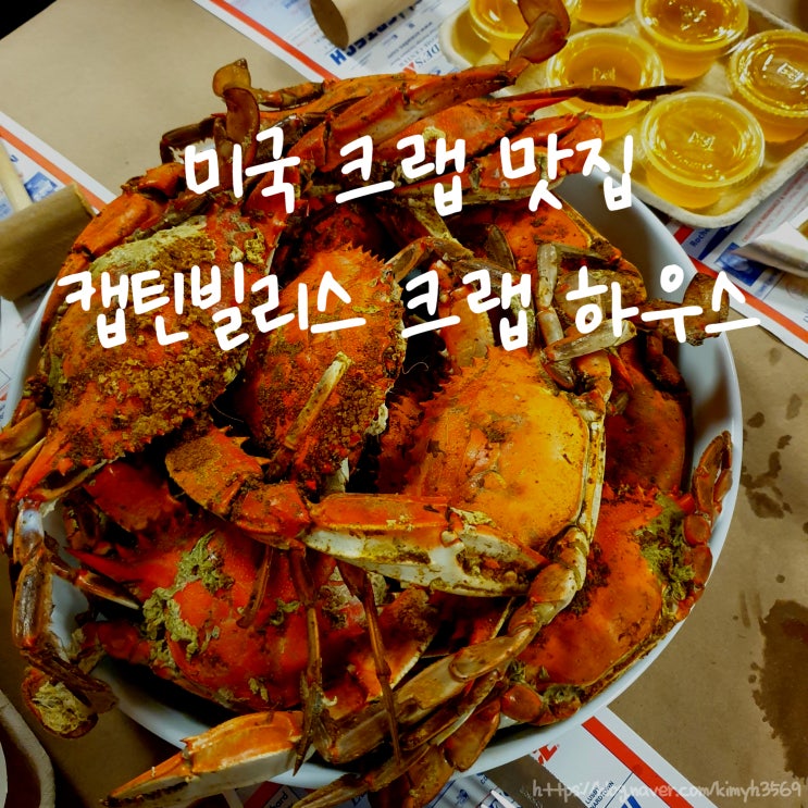  미국 블루 크랩 맛집 캡틴 빌리스 크랩하우스 버지니아, 메릴랜드 여행 시 강력 추천