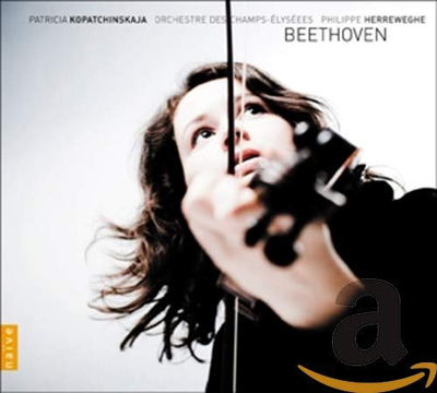 [음반] 베토벤 바이올린 협주곡 D장조 - 파트리샤 코파친스카야, 필립 헤레베헤