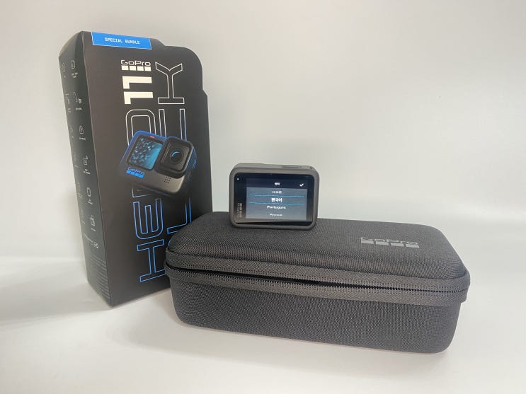 고프로 공홈에서 직구로 구매한 GoPro HERO11 Black 액세서리 번들 언박싱 및 구매후기