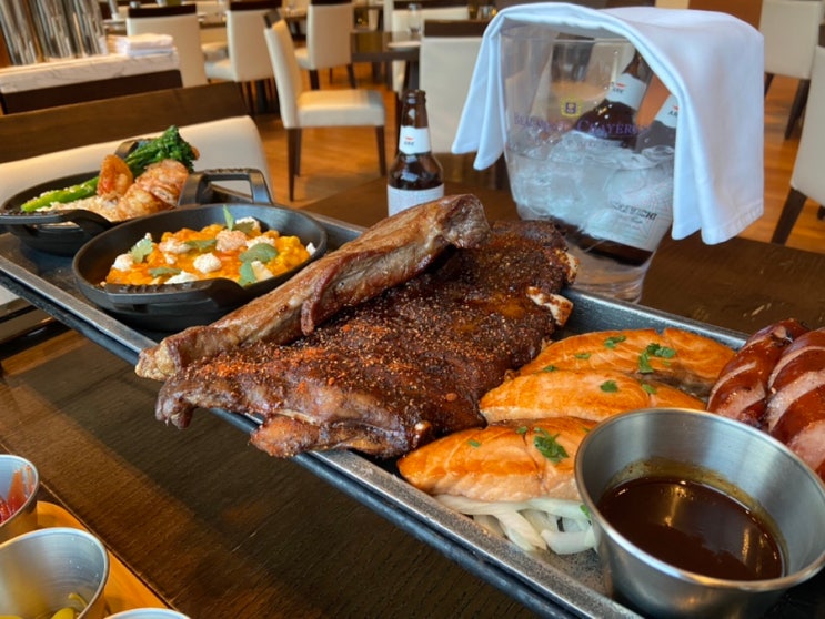  화성 남양읍 맛집, 화성 롤링힐스 더키친 BBQ 플래터