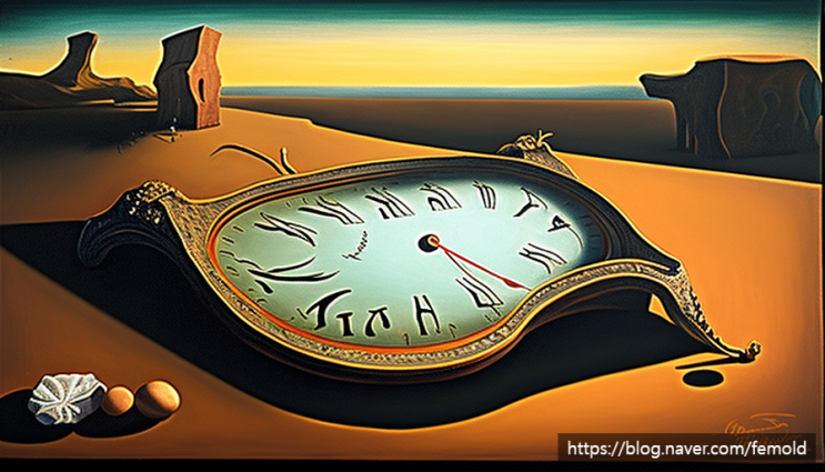 그림 소설 : 살바도르 달리 기억의 지속성(The Persistence of Memory)  - "시계 제작자의 수수께끼"