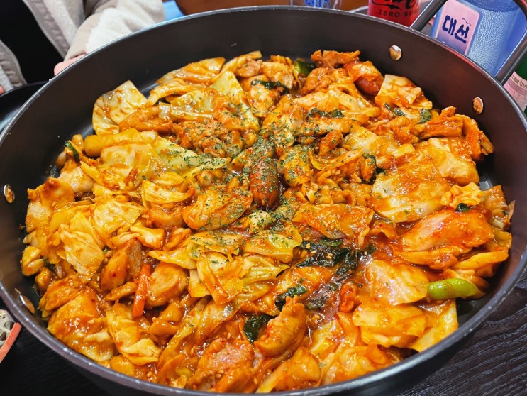 부산 연산동 맛집 아쿠마 닭갈비 포차