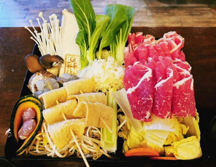  인천 구월동 비주얼 좋은 맛집 추천 : 유유샤브(UU SHABU) 구월점 반반샤브 먹은 후기