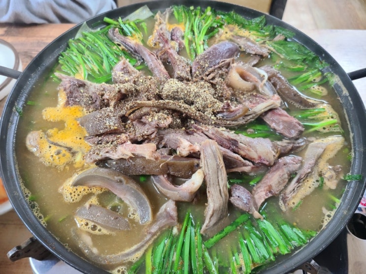 대전 대덕구 석봉동 맛집 순대와 염소맛집