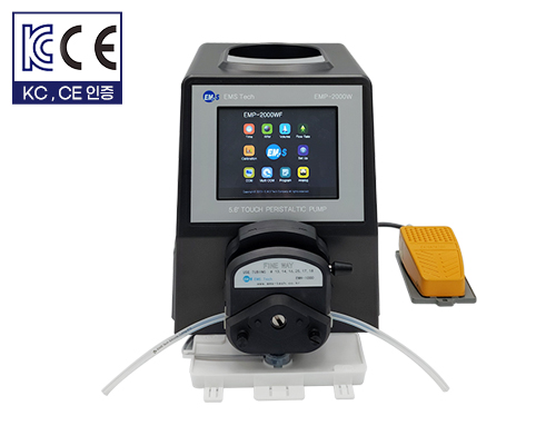  5.6" 터치스크린 국산 튜브연동펌프 튜빙펌프(EMP-2000W) 티디엘사이언스