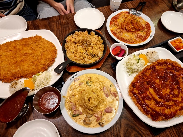  대구 지산동 맛집] 수성구 황금역 경양식 왕돈가스 맛집 '홍익돈까스'