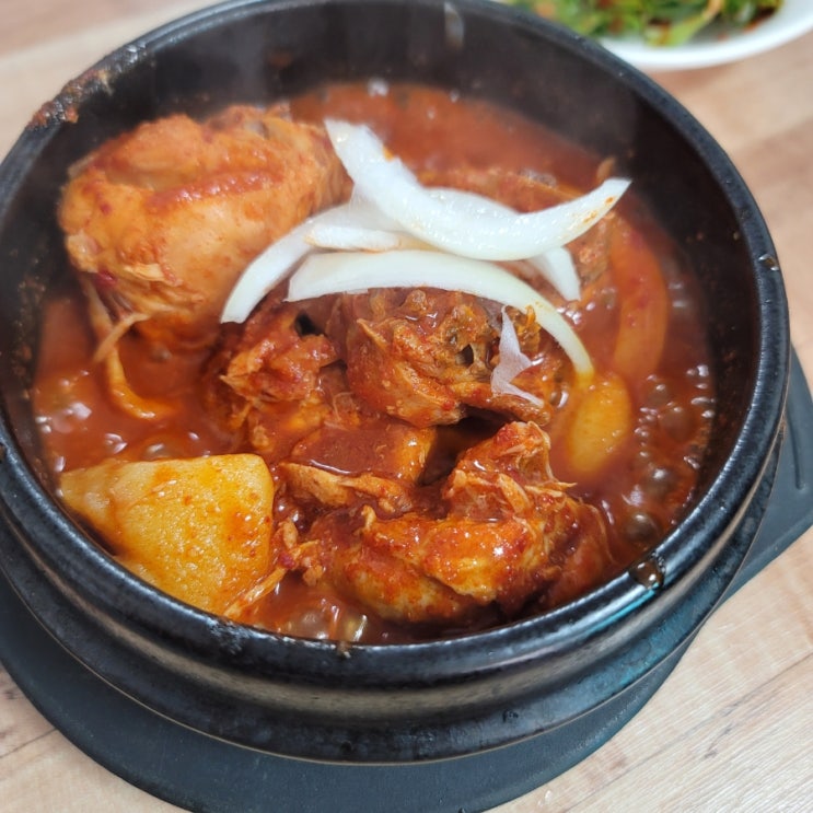  부천 옛날기사님식당 점심 닭볶음탕 찐찐이야