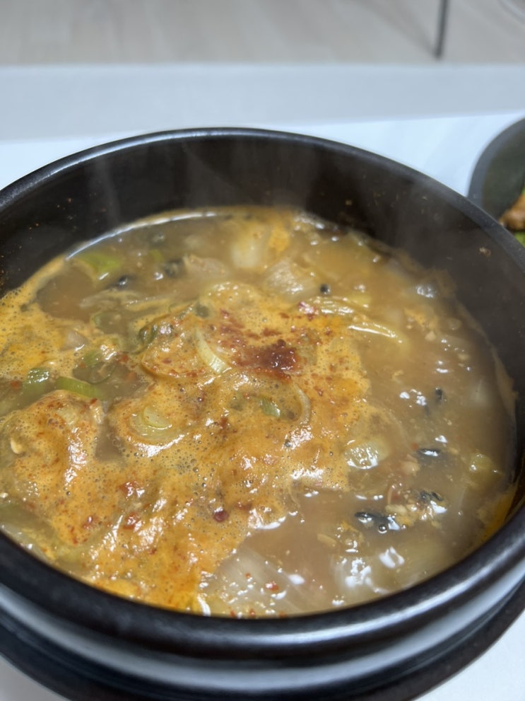  Mom's Simple Recipe::우렁된장찌개 만들기