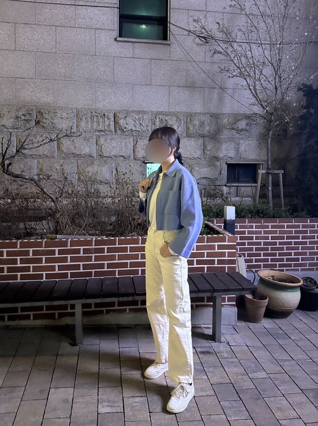  휘뚜루마뚜루 입기 좋은 "마롭 크림 컬러 와이드 팬츠" 후기