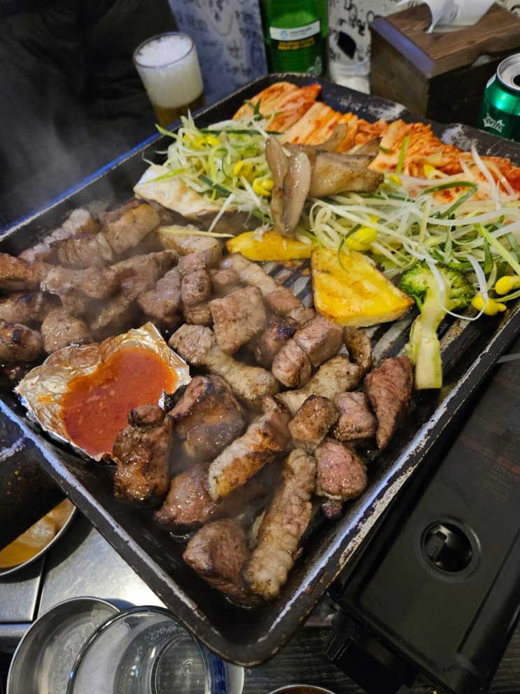  합정역 고기집 _ 구워삶다 합정 삼겹살 맛있는 고기집!