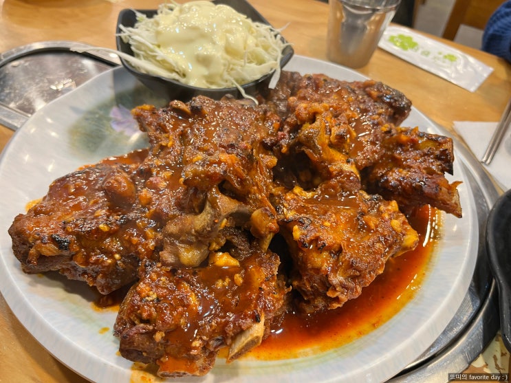  [명동/ 뼈숯불구이맛집/ 내돈내산] 스트레스 확 풀리는 맛 '신동궁감자탕뼈숯불구이'