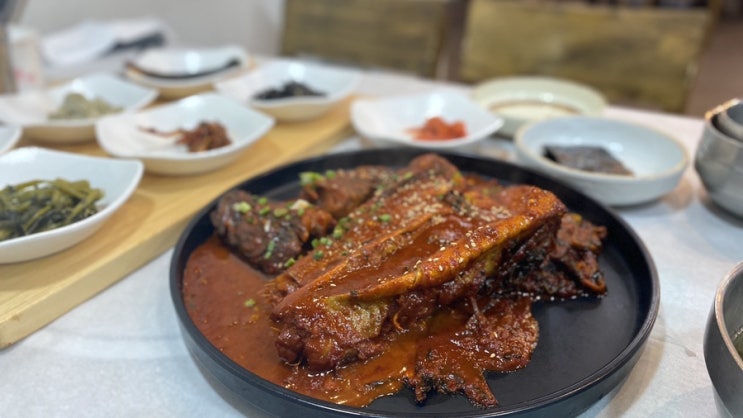 오래된 우이동 맛집 서당골에서 시래기 코다리 정식 먹은 후기