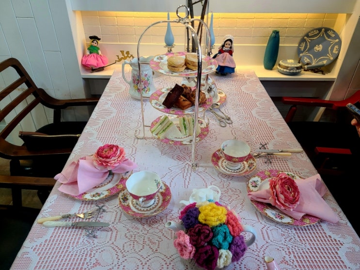  창원 이색카페 클라라 tea&coffee salon 애프터눈티