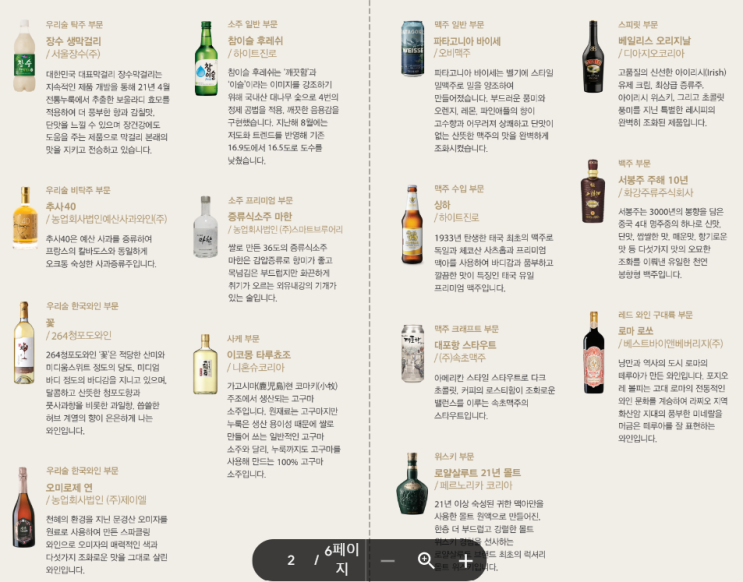  2023 대한민국 주류대상 시상식 및 시음회